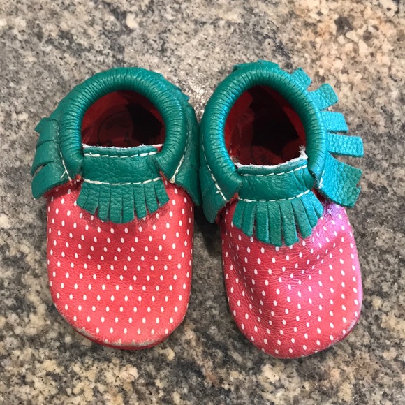 Freshly Picked Other - Freshly Pickes strawberry 🍓 moccasins size 4